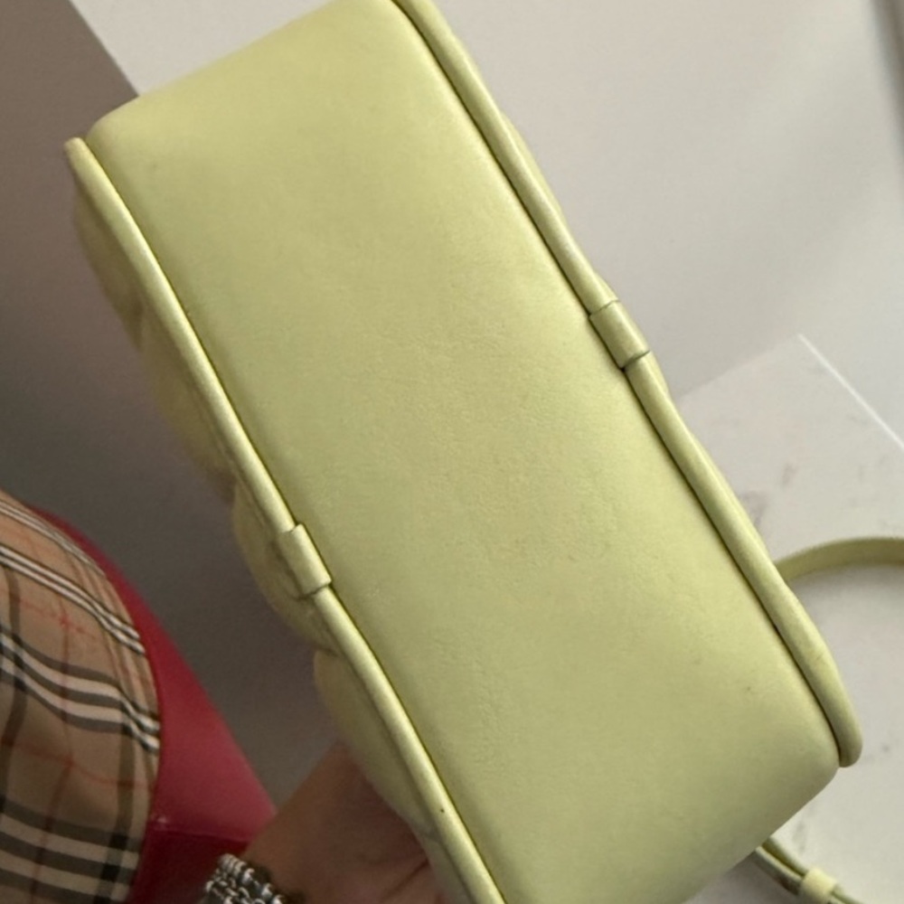 Coach Light Green Crossbody Bag with Gold Chain - Picture 7 of 16